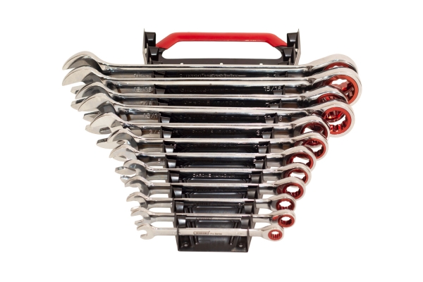 12-PC RATCHETING WRENCH, 5/16" - 1"