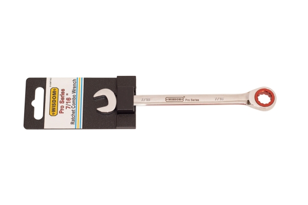 7/16" RATCHETING COMBO WRENCH