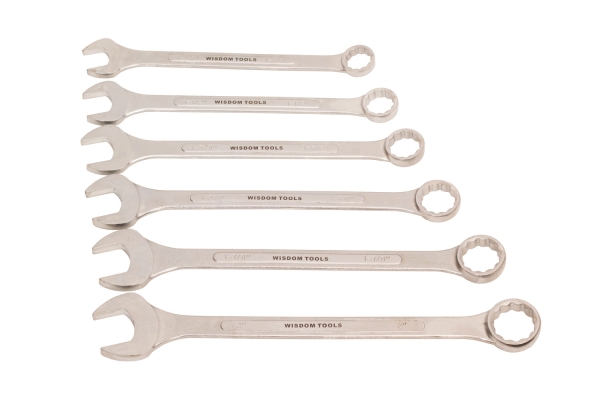 6-PC JUMBO COMBO WRENCH 1 3/8-2"