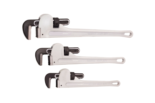 3-PC ALUMINUM PIPE WRENCH, ANSI
