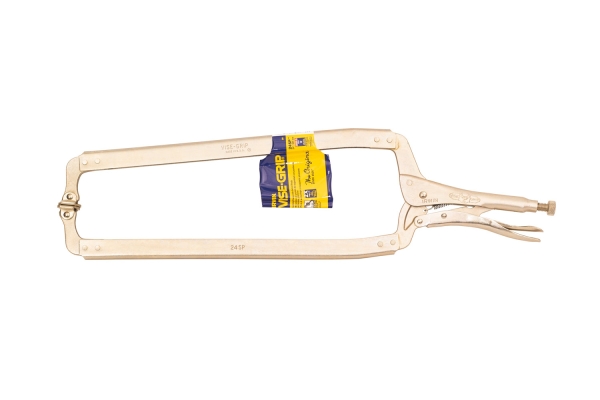 24SP, 24" VISE-GRIP SWIVEL PAD LOCK. C CLAMP