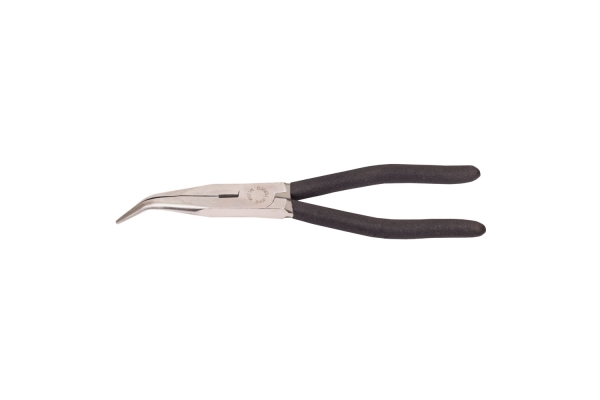 8" BENT NOSE PLIER, CARDED