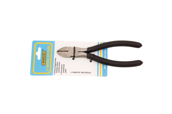 6" DIAGONAL PLIER, CARDED