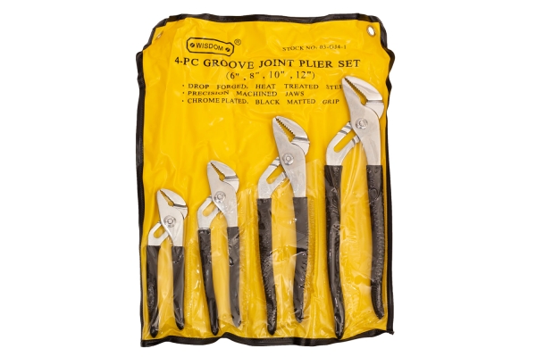 4-PC GROOVE JOINT PLIER