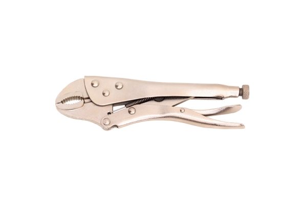 10" LOCKING PLIER, CURVED JAW
