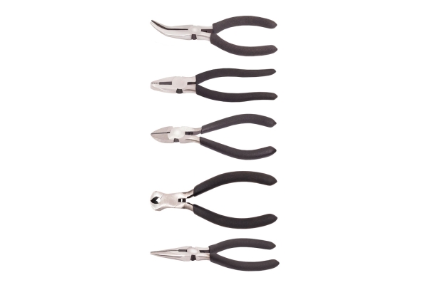 5-PC MINI PLIER SET, BLISTER