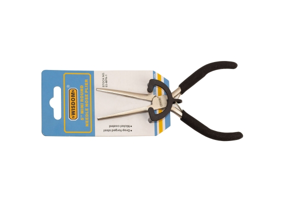5" ROUND NEEDLE NOSE PLIER, MINI