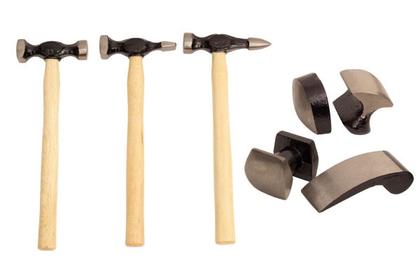 7-PC AUTO BODY REPAIR KIT, WOOD