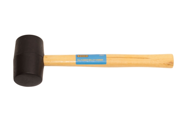 16-OZ RUBBER MALLET, NO LEAD