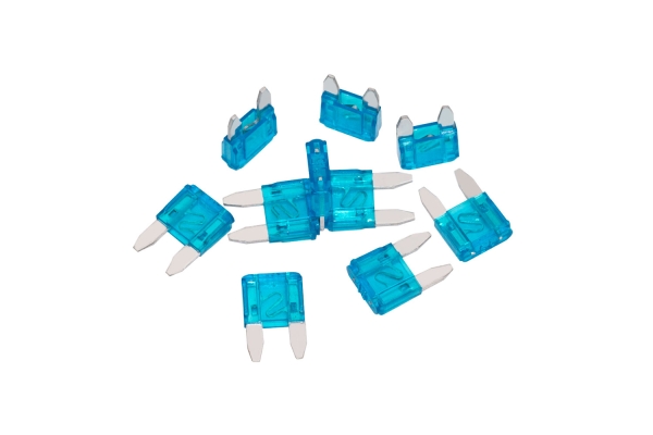 15AMP 10PC MINI CAR FUSE ASSORTMENT