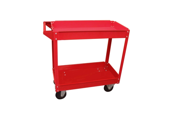 16" X 30" SERVICE CART WITH 2 TRAYS