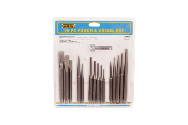 16-PC PUNCH AND CHISEL