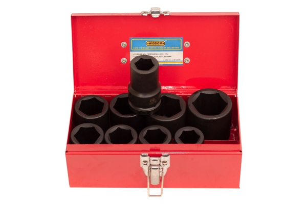10-PC 1" DR. DEEP IMPACT SOCKET, METRIC