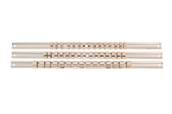 3-PC SOCKET HOLDER, 1/4",3/8",1/2"