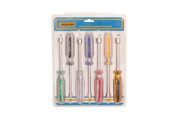 7-PC NUT DRIVER 5 - 12mm