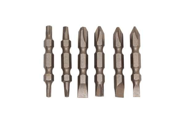6-PC 2" DOUBLE-END POWER BIT