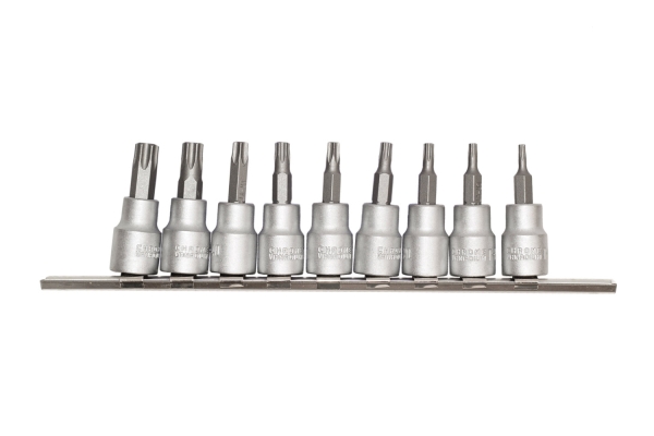 10-PC 3/8" DR. TORQUE BIT SET