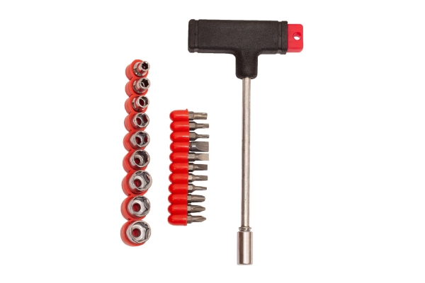 22-PC SCREWDRIVER BIT & SOCKET