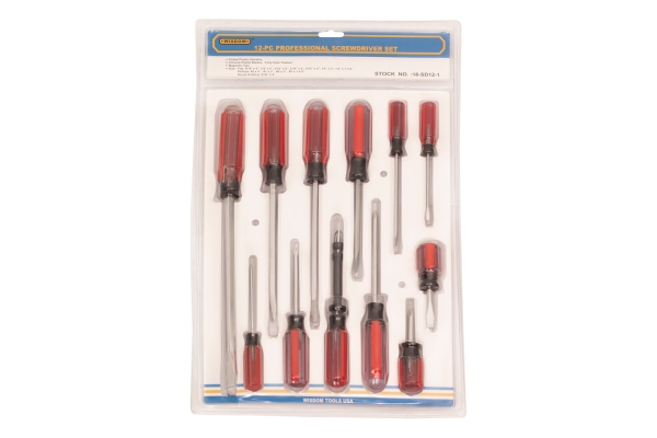 12-PC SCREWDRIVER SET