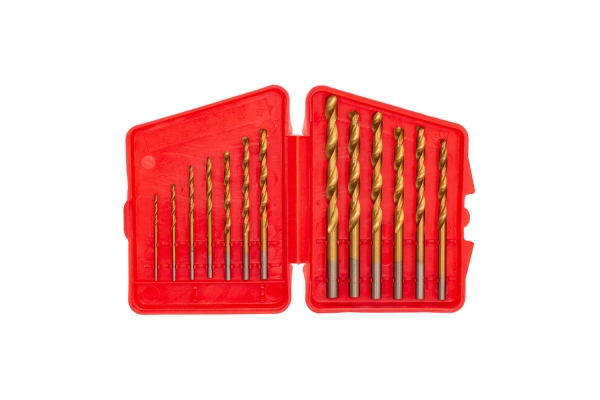 13-PC HSS DRILL W/ TITANIUM