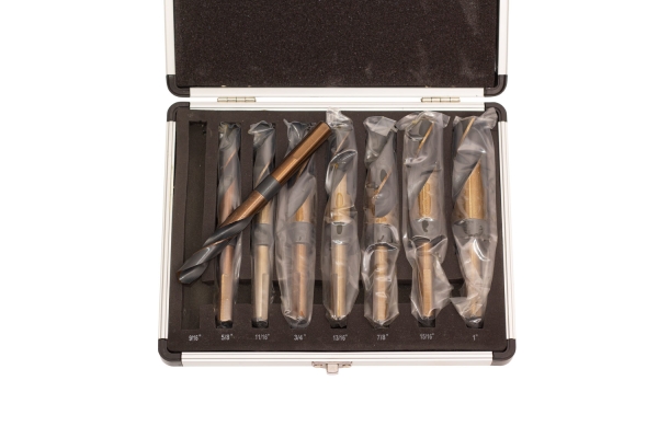 8-PC SILVER DEMING DRILL BIT