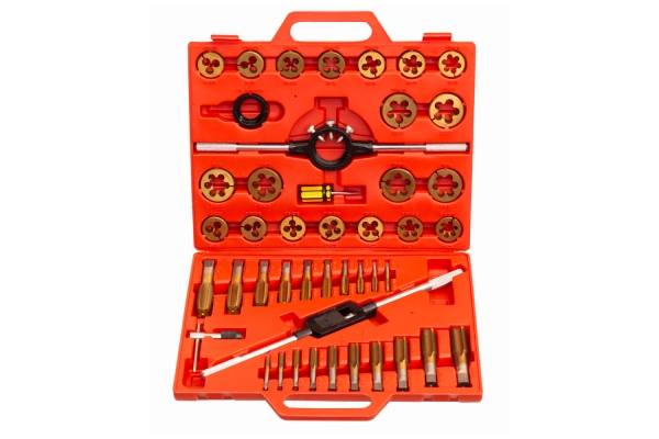 45PC TITANIUM TAP&DIE, M/M BLOWCASE