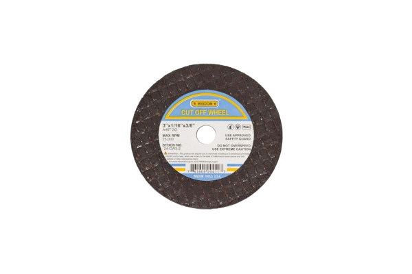 3" x 1/16" x 3/8" CUTOFF WHEEL