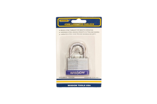 1 3/4" (45MM) LAMINATED PADLOCK