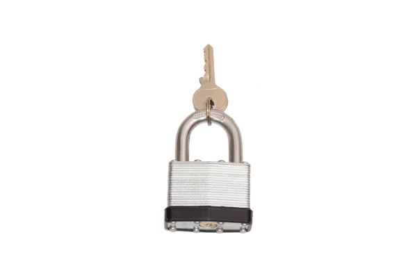 2" LAMINATED PADLOCK, KEY ALIKE