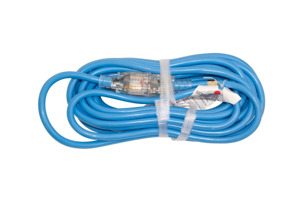 14G/3 x 25' SINGLE TAP W/LED