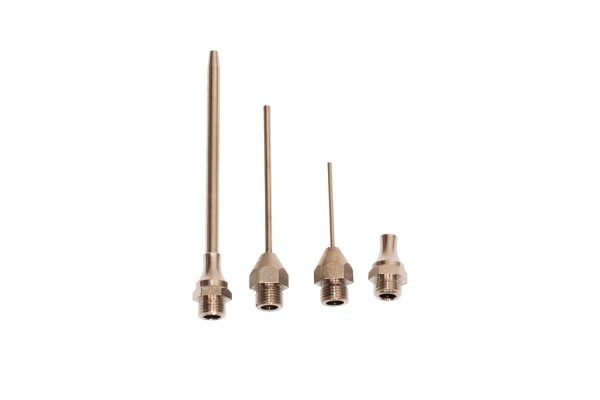 4-PC BLOW GUN NOZZLE, BRASS