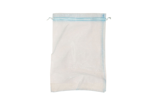 8" x 12" FRUIT NETTING BAG 10-PC, LIGHT BLUE