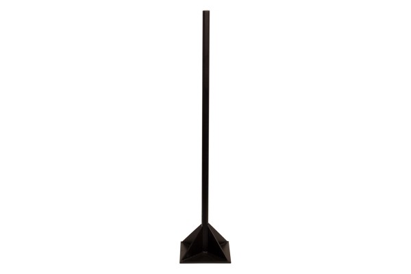 10" x 10" STEEL TAMPER HEAD WITH 48" STEEL HANDLE