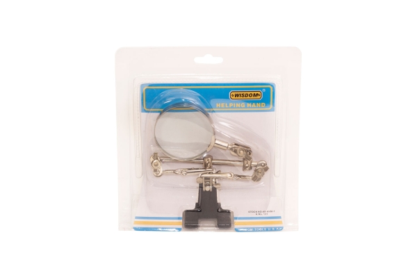 HELPING HAND WITH MAGNIFIER