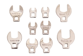 10-PC 3/8" CROW FOOT WRENCH, 3/8"-1"