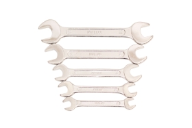 5-PC OPEN END WRENCH, 8-17mm