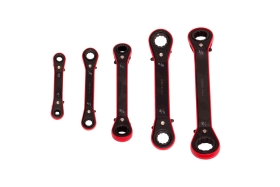 5-PC OFFSET BOX WRENCH 1/4"-7/8"