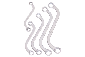 5-PC S TYPE WRENCH, 3/8"-3/4"