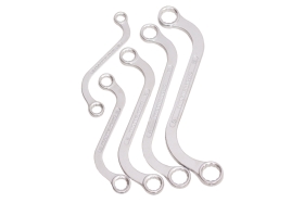 5-PC S-TYPE WRENCH 10-19MM