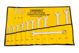 14-PC COMBO WRENCH, V-LONG TYPE, SAE