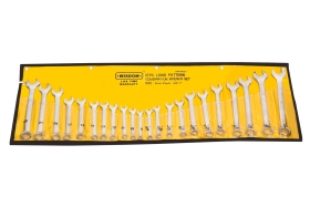 22-PC COMBO WRENCH, 3/8-1" & 9-22mm