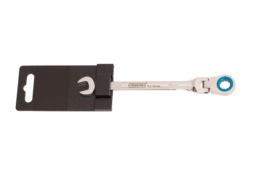 10MM FLEXIBLE HEAD RATCHETING WRENCH