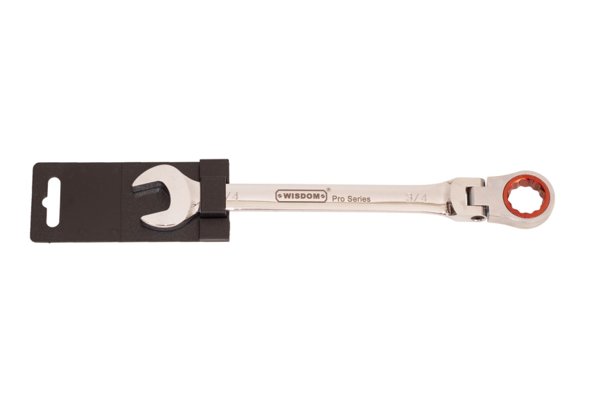 3/4" FLEXIBLE HEAD RATCHETING WRENCH
