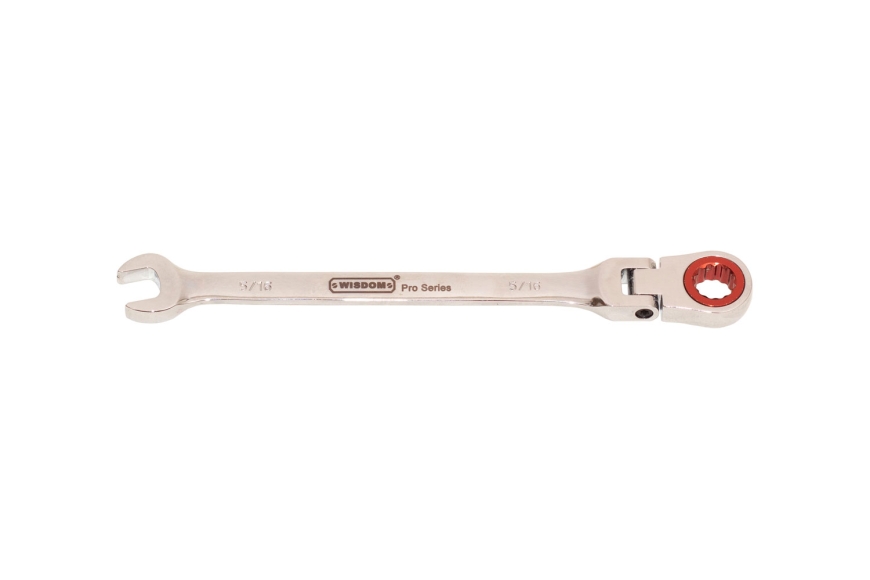5/16" FLEXIBLE HEAD RATCHETING WRENCH