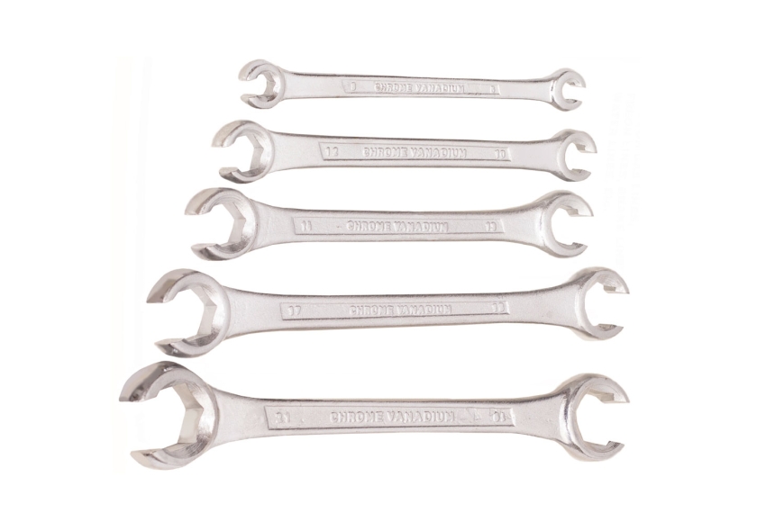 5-PC FLARE NUT WRENCH, METRIC