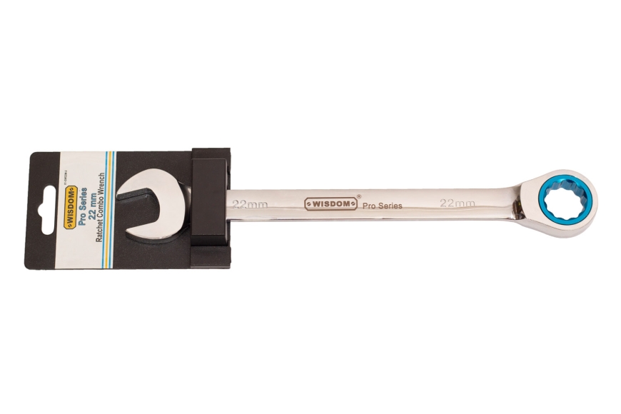 22MM RATCHETING COMBO WRENCH