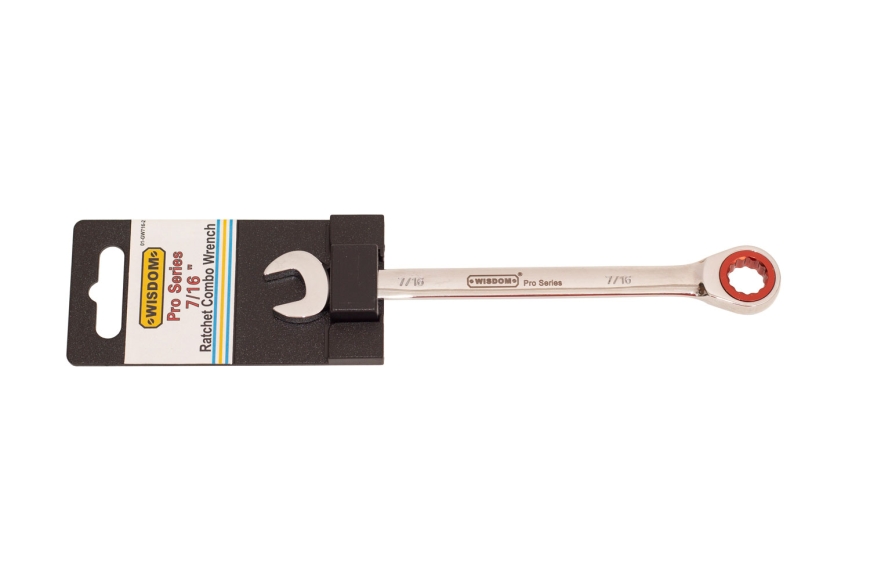 7/16" RATCHETING COMBO WRENCH