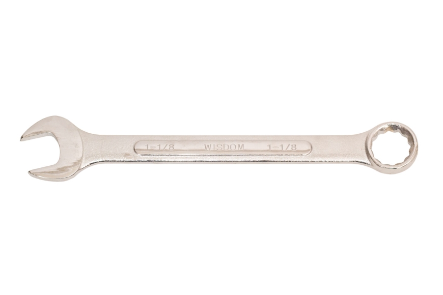 1-1/8" COMBO WRENCH, RAISED PANEL