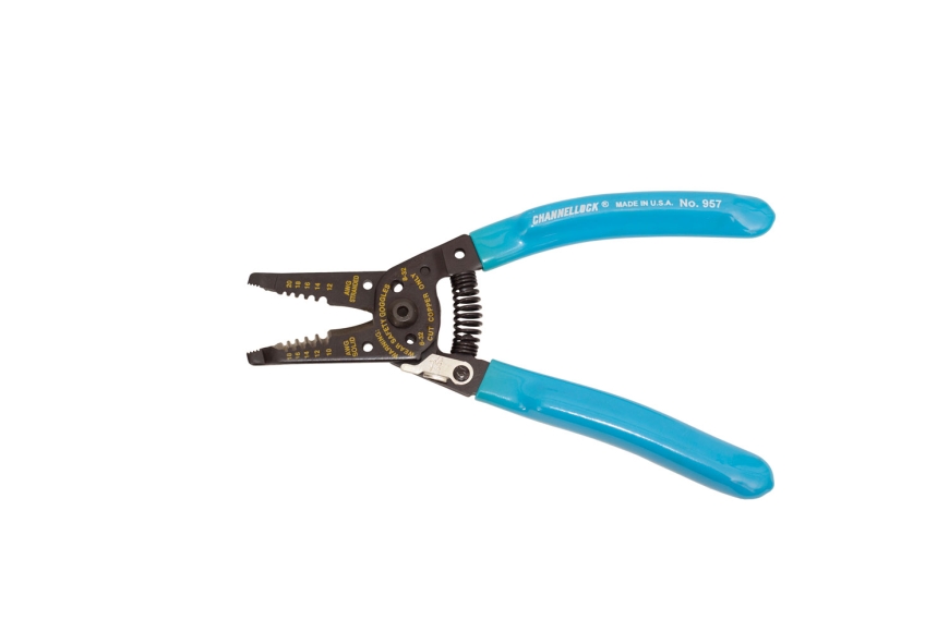 957, 8 1/2" CRIMPTER, WIRE STRIPPER