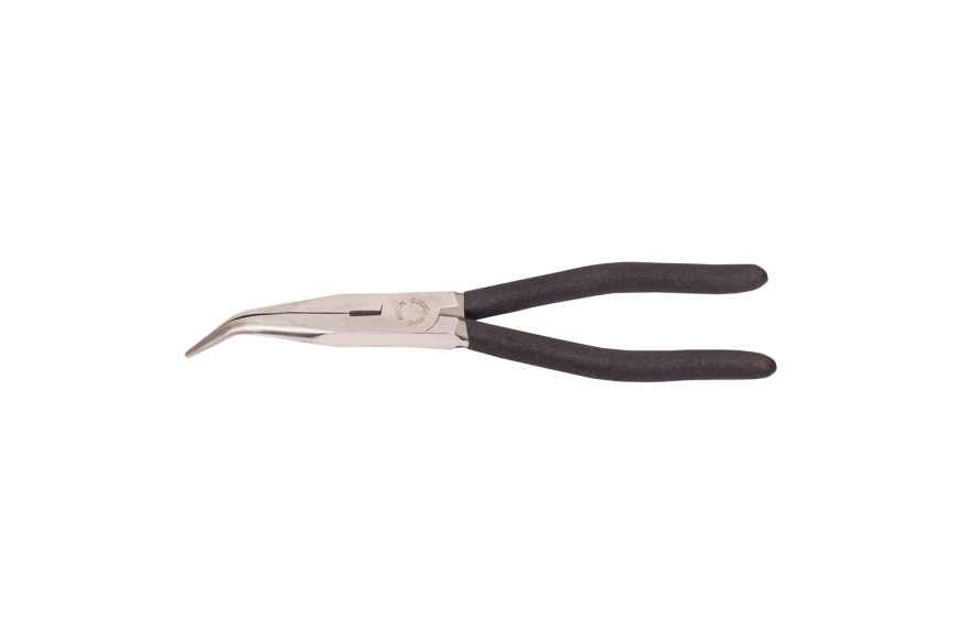 8" BENT NOSE PLIER, CARDED